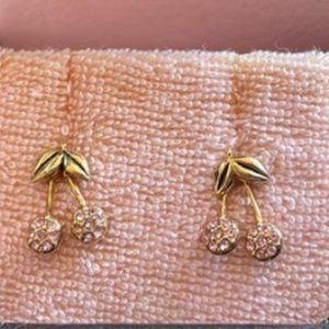 Juicy couture jewelry cherry earrings